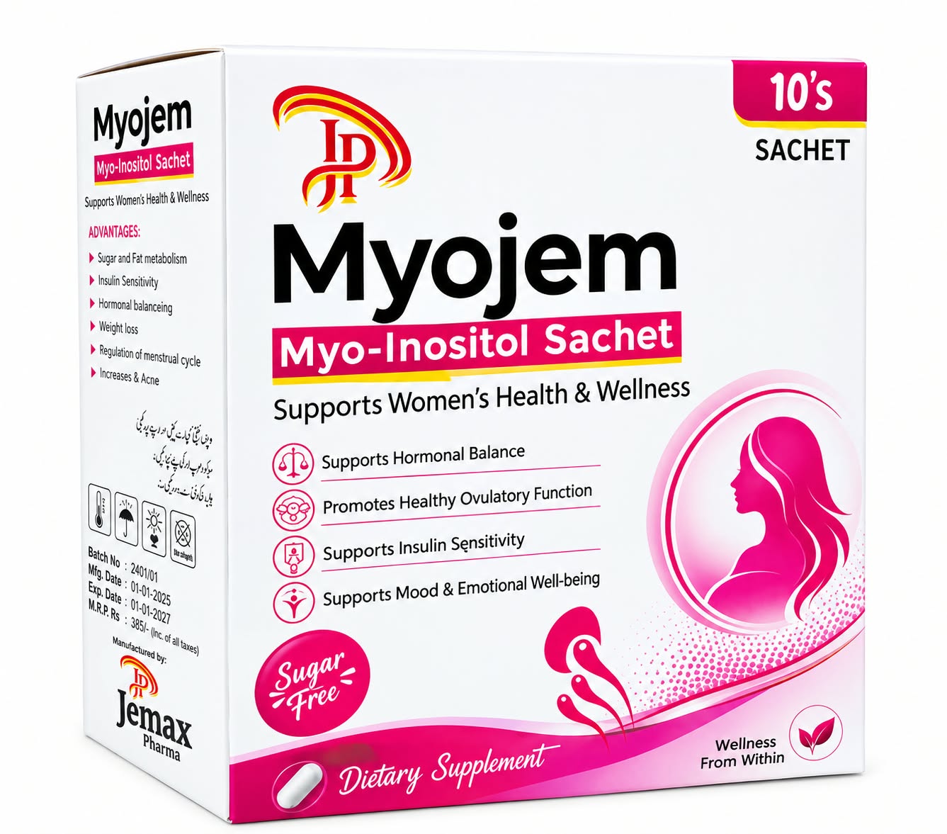 Myojem Myo-Inositol Sachet